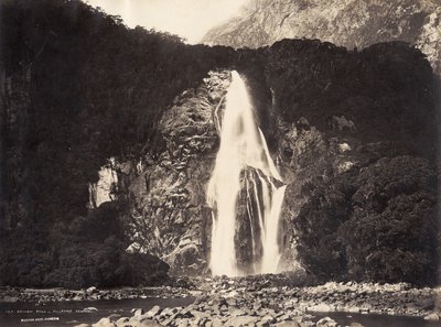 Bowen Fall, Milford Sound by Burton Brothers Studio